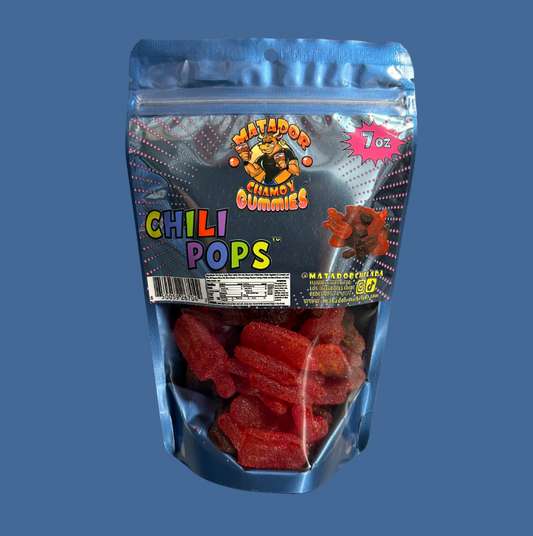 Matador Chamoy Gummies Chili Pops