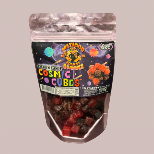 Matador Chamoy Gummies Cosmic Cubes