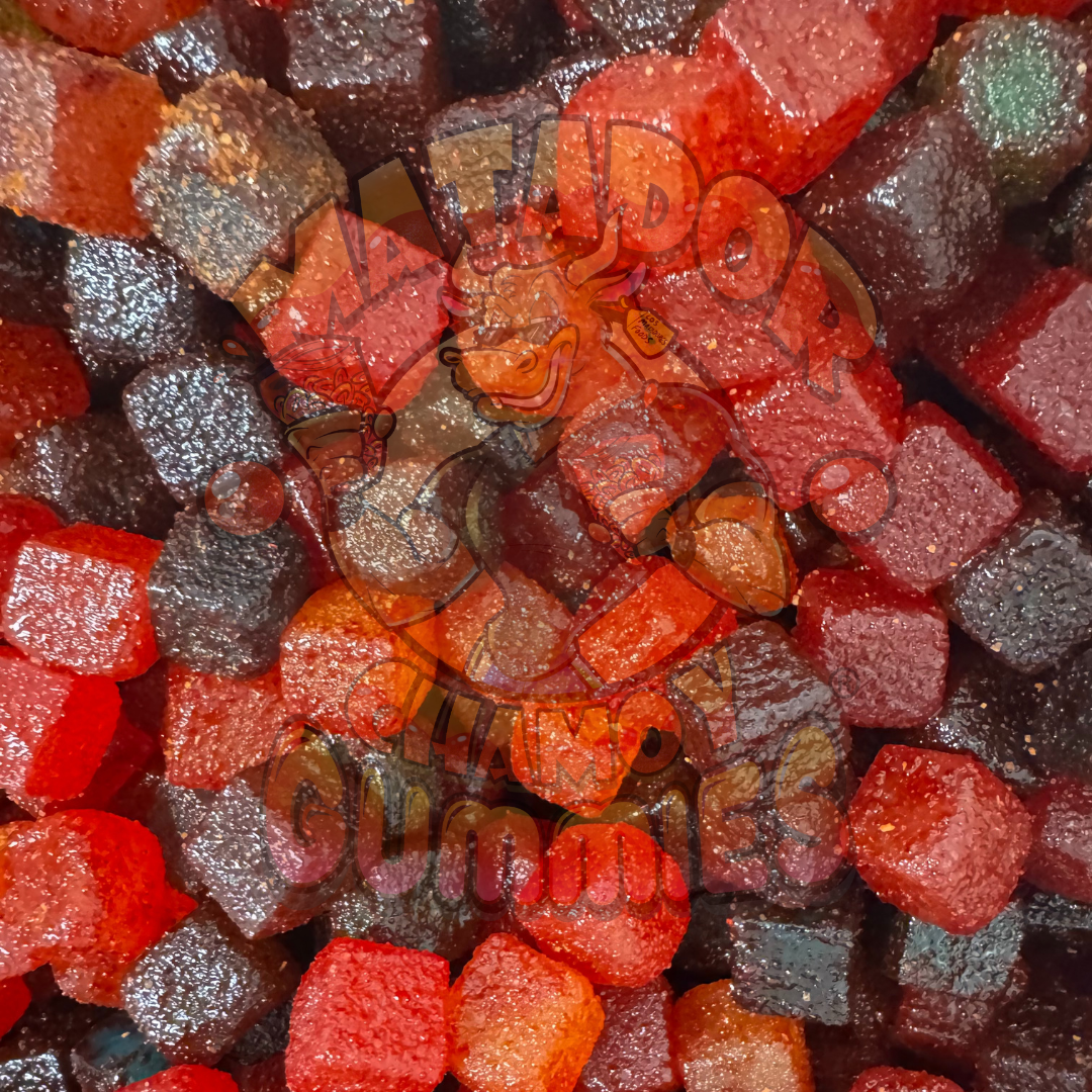 Matador Chamoy Gummies Cosmic Cubes