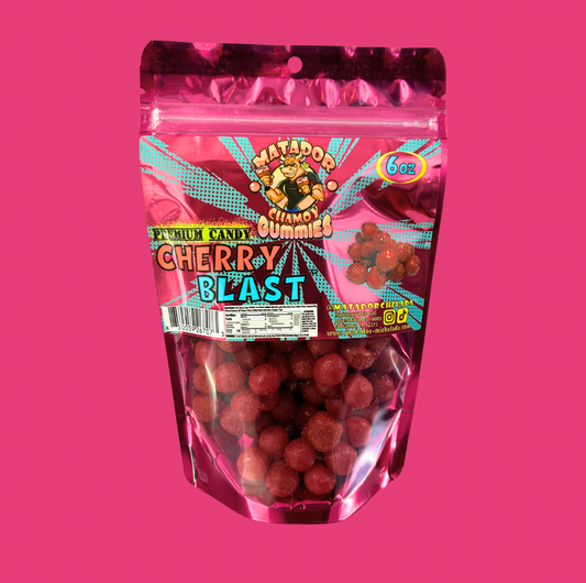 Matador Chamoy Gummies Cherry Blast