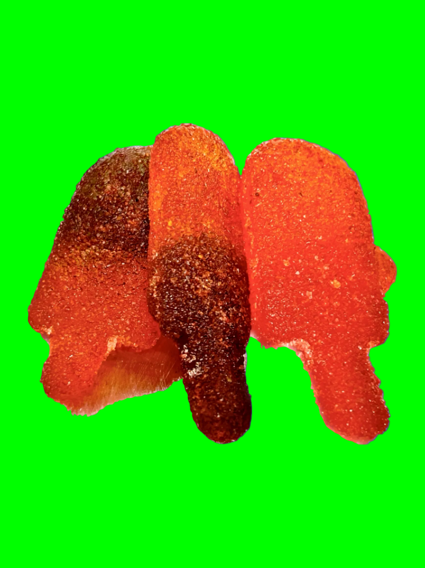 gummies shape up as popsicles covered in chamoy and chili 