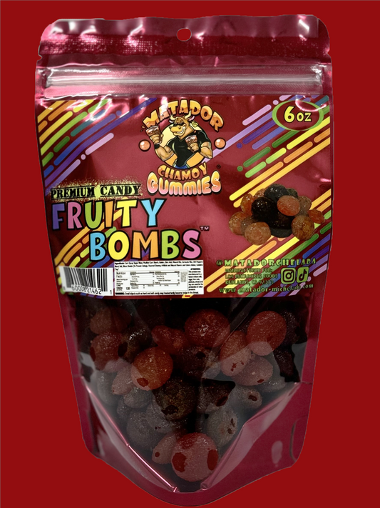 Matador Chamoy Gummies Fruity Bombs