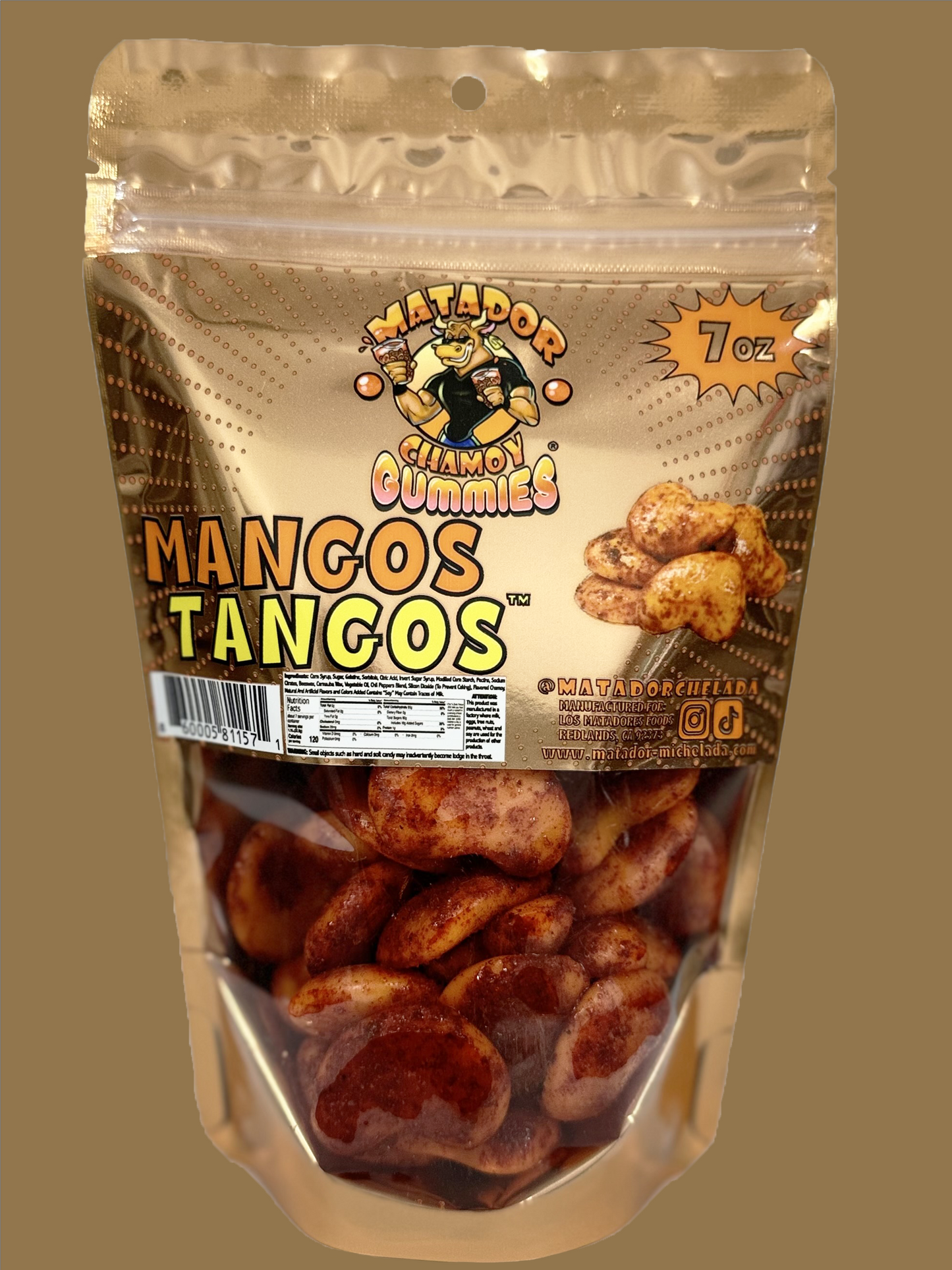 Matador Chamoy Gummies Mango Tangos