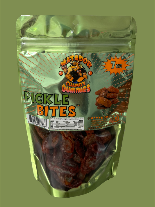 Matador Chamoy Gummies Pickle Bites