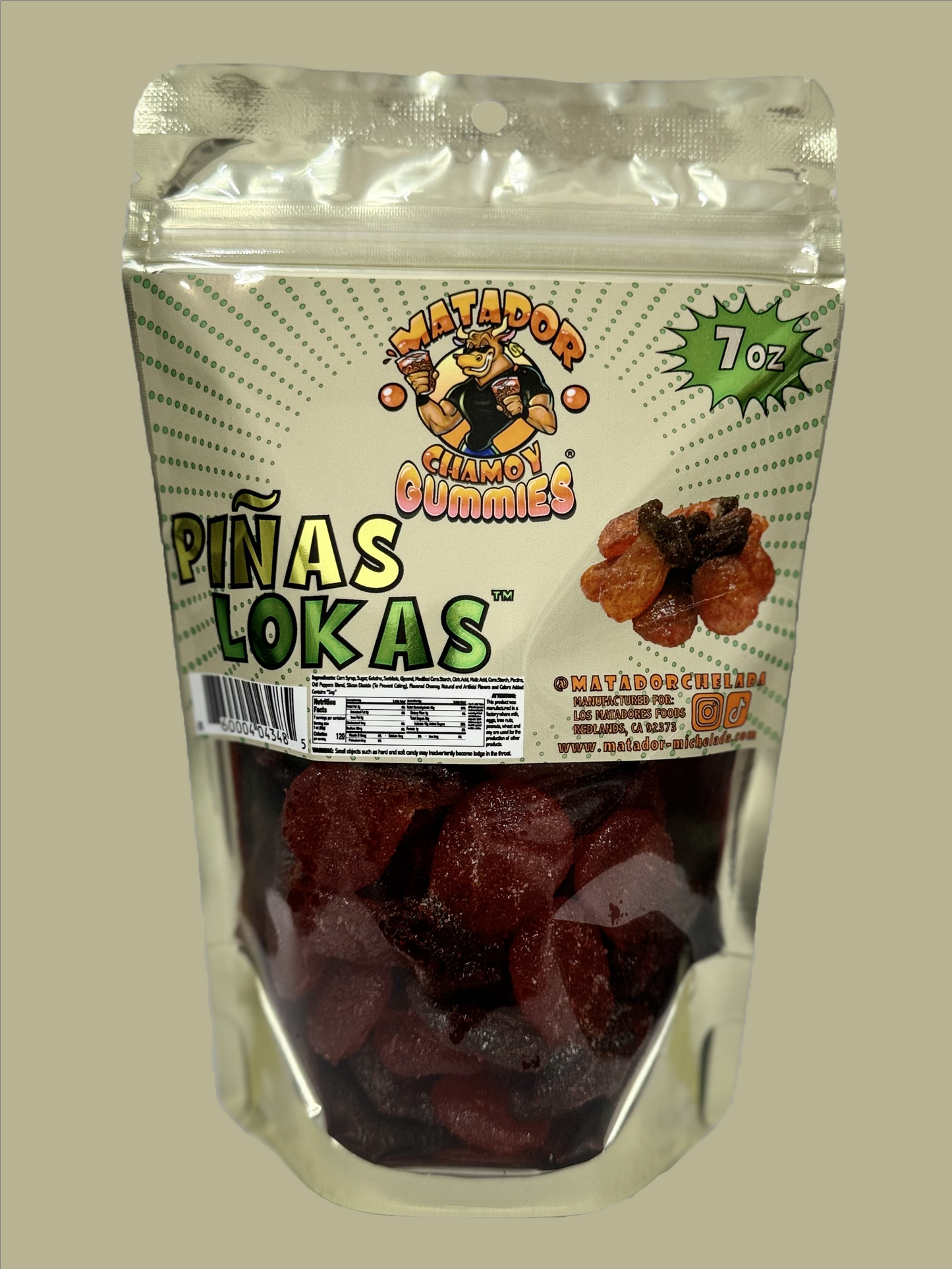 Matador Chamoy Gummies Piñas Lokas