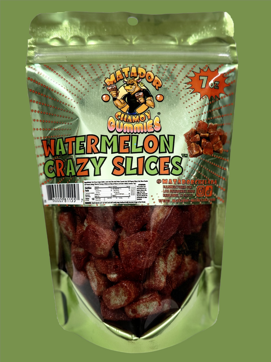 Matador Chamoy Gummies Watermelon Crazy Slices