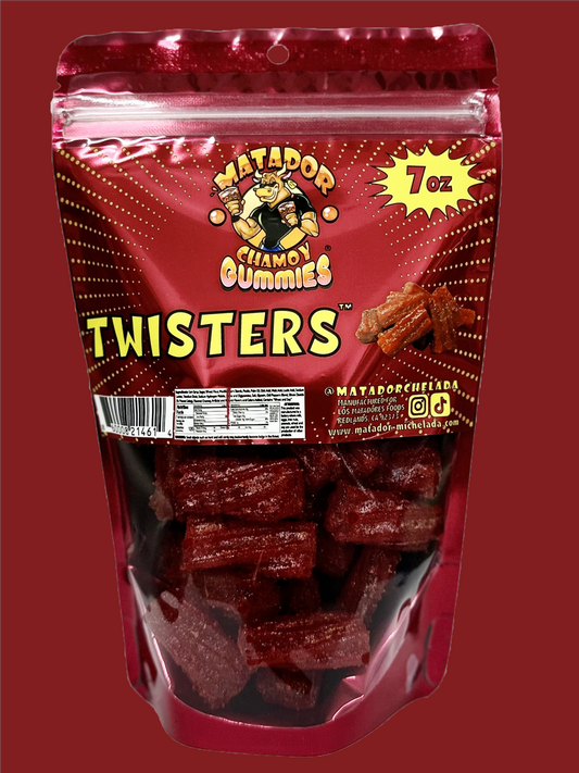 Matador Chamoy Gummies Twisters