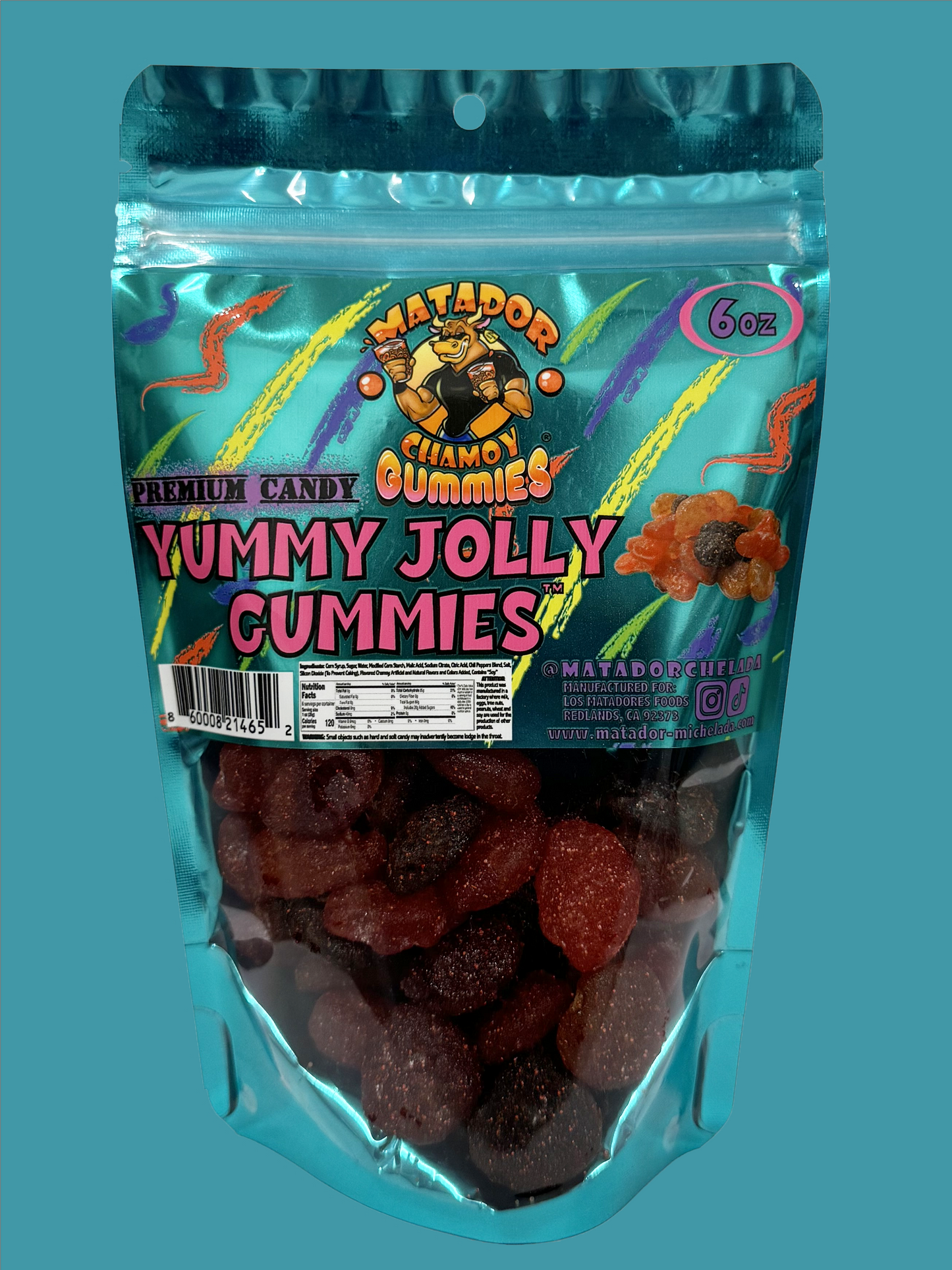 Matador Chamoy Gummies Yummy Jolly