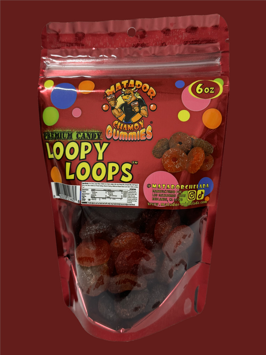 Matador Chamoy Gummies Loopy Loops