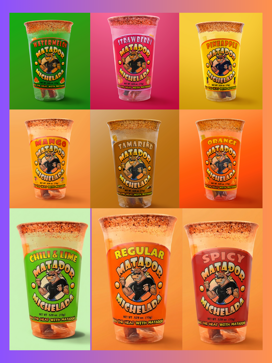 Matador Michelada Bundle Plastic Cups All flavors