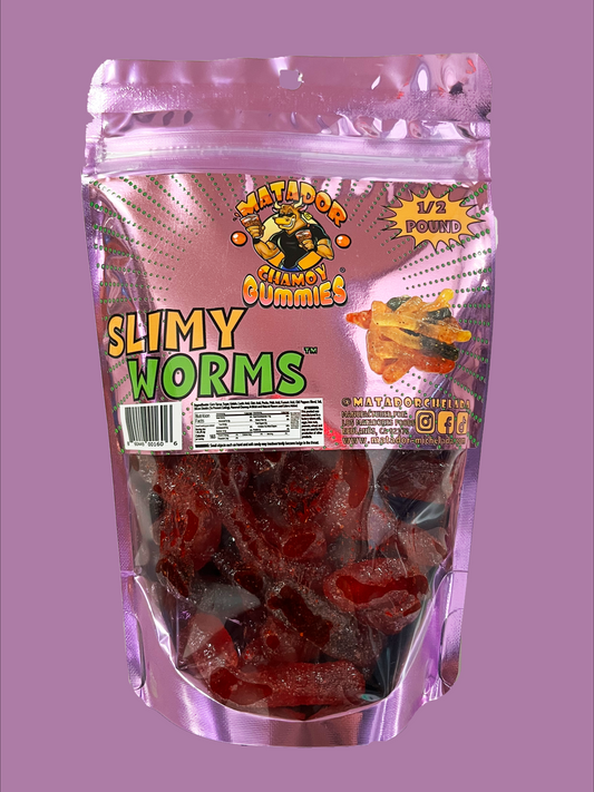 Matador Chamoy Gummies Slimy Worms